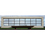 135,5 x 37 cm - Glas in lood raam No. 438