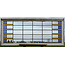 164,5 x 70 cm - Glas in lood raam No. 427