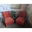 Set vintage fauteuils - Rood No. 2