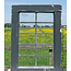 60 x 43 cm - Glas in lood raam No. 496