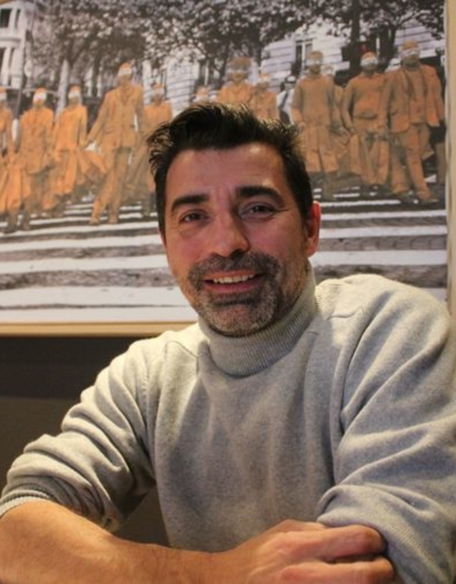 Shopping in Paris Art Mask