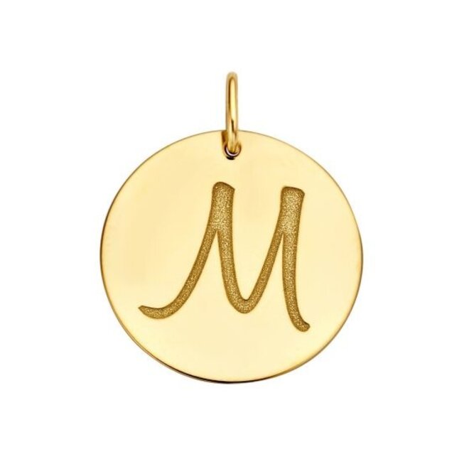 Identity Circle Maxi 14K Goud