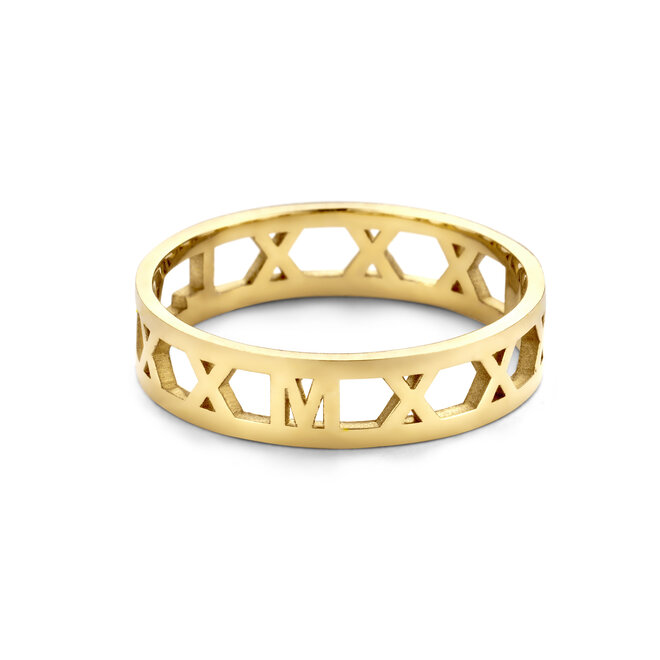 Love Letter Ring 9-11 Letters 14K Gold