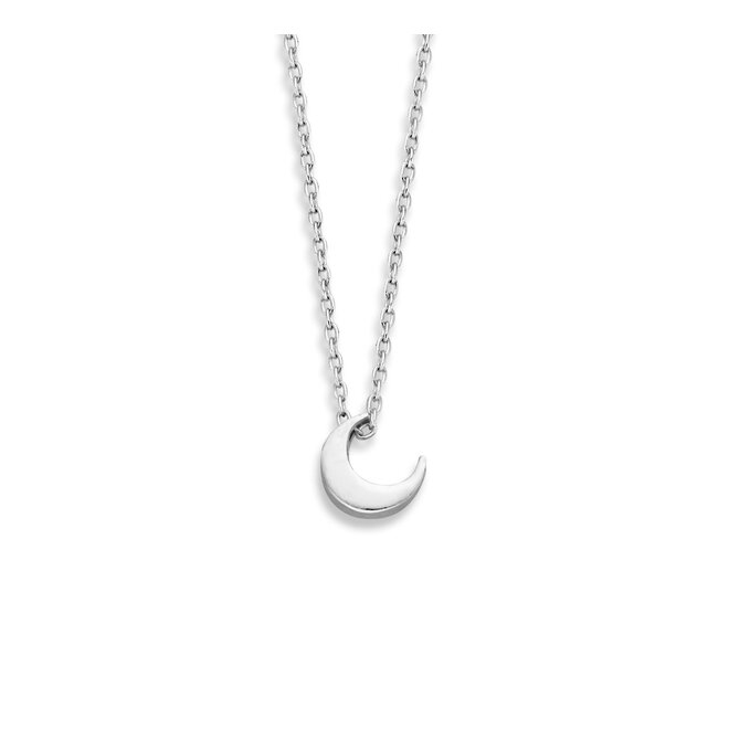 Capital Maan Ketting 14K Goud