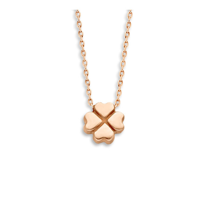 Capital Klaver Ketting 14K Goud