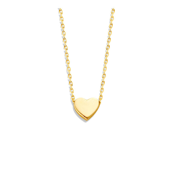 Capital Hart Ketting 14K Goud