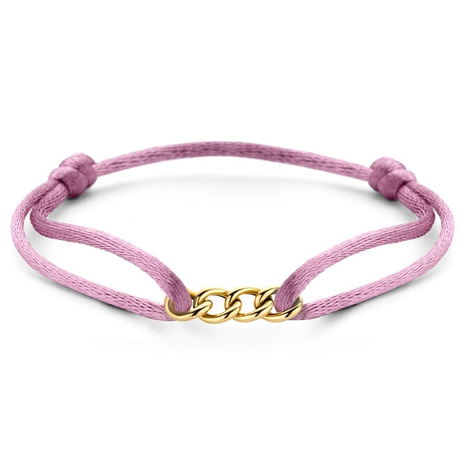 Chain Satijnkoord Armband