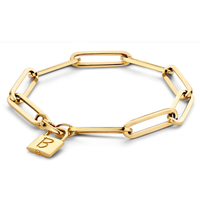 Charm Bracelet with Lock