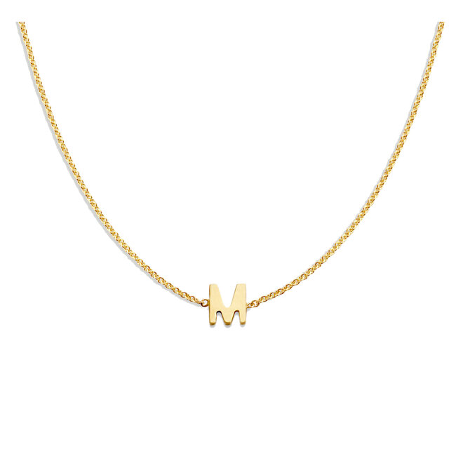 Love Letter Necklace 14K Gold