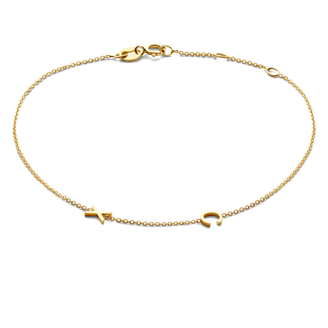 Love Letter Armband - 2 Initialen