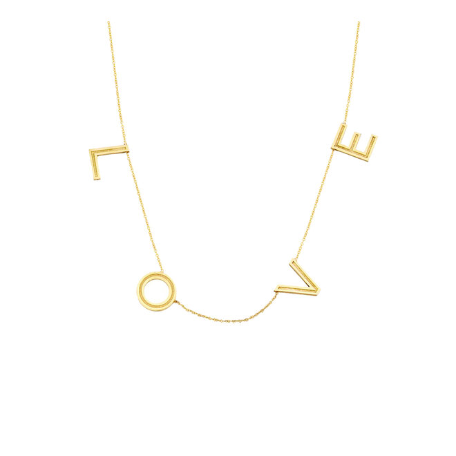 Love Letter Big Necklace