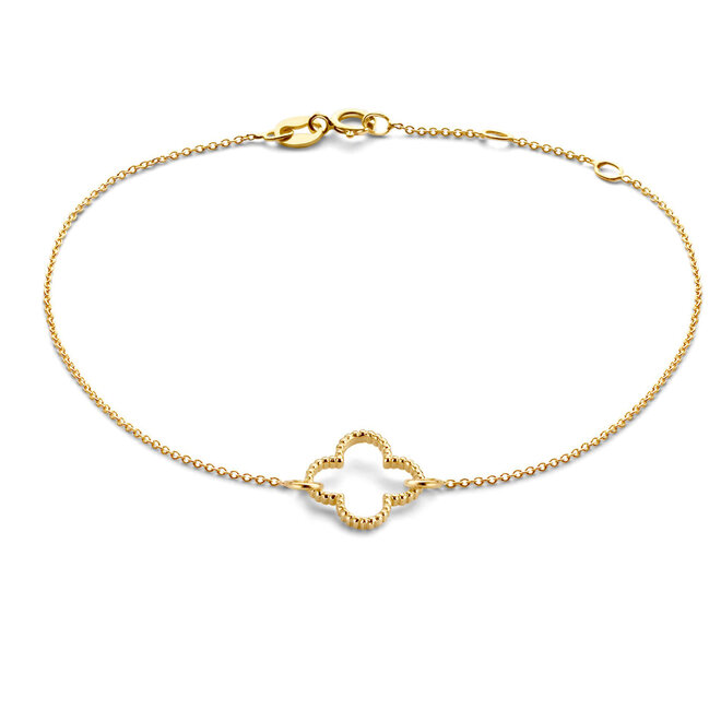 Vintage Clover Chain Bracelet