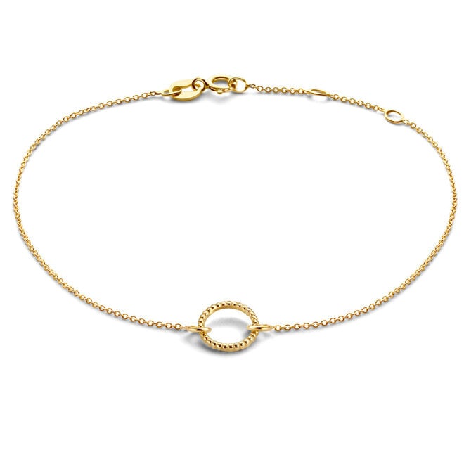 Vintage Cirkel Armband 14K Goud