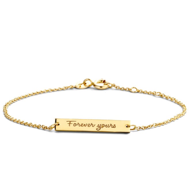 Bar Armband 14K Goud