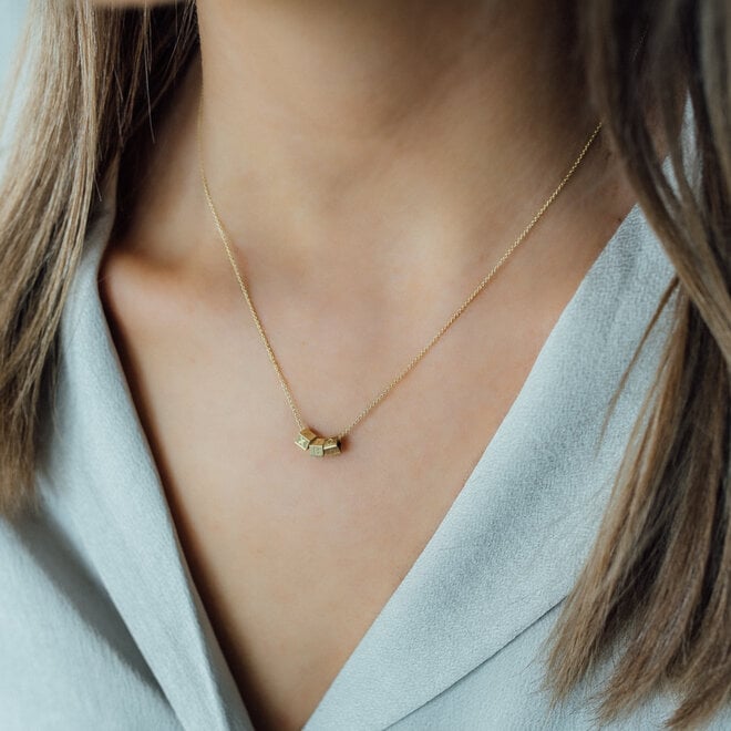 Cube Ketting - 3 Cubes
