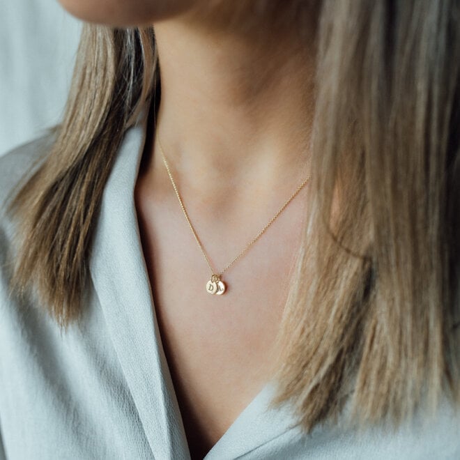 Coin Mini Ketting - 2 Coins