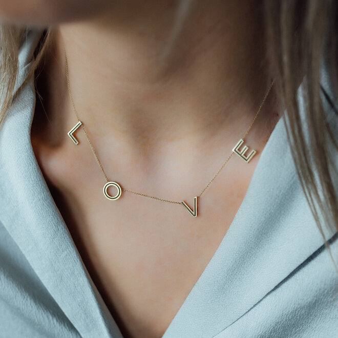 Love Letter Big Necklace