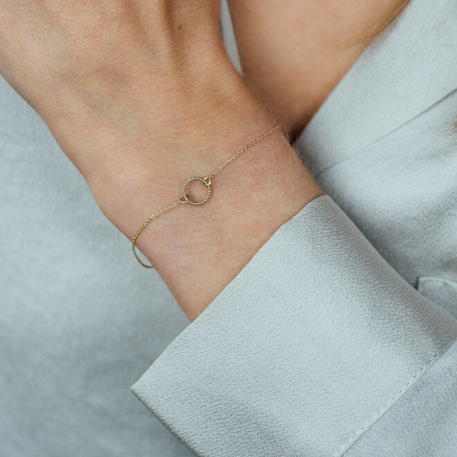 Vintage Circle Chain Bracelet