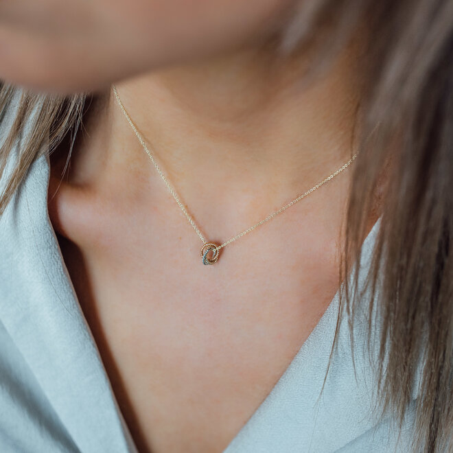 Vintage Triple Love Necklace