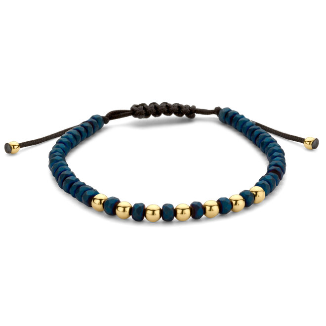 Bullet Satijnkoord Armband Heren