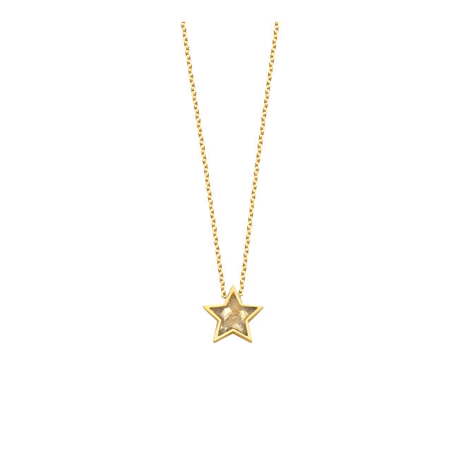 Ashes Necklace Star Small