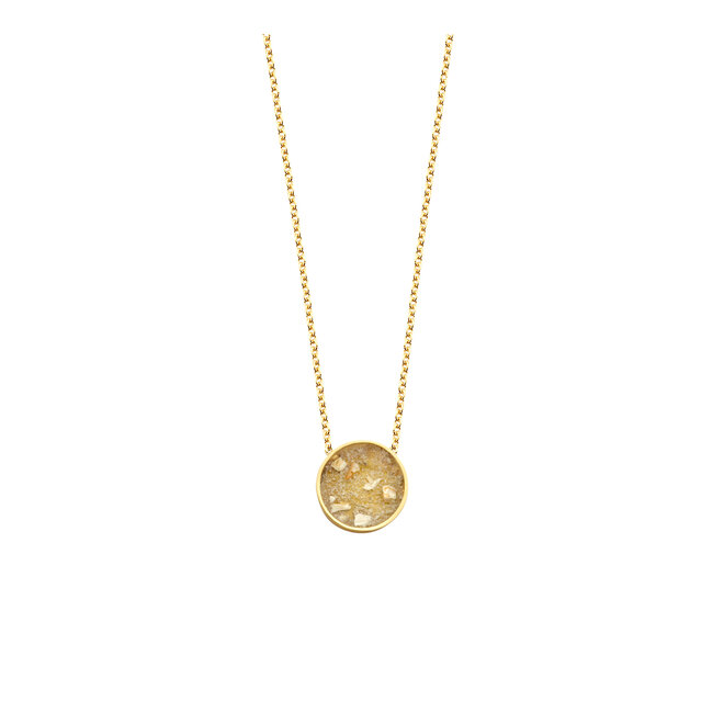 Ashes Necklace Round Small