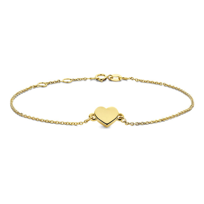 Ashes Collection Hart As Armband 14K Goud