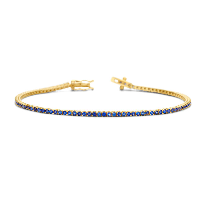 Just Diamond Tennis Armband Saffier