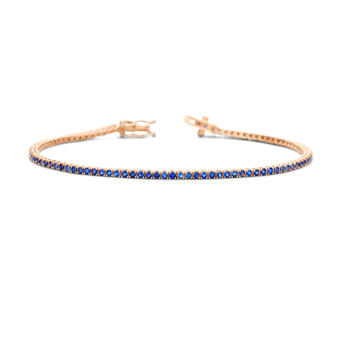 Just Diamond Tennis Armband Saffier