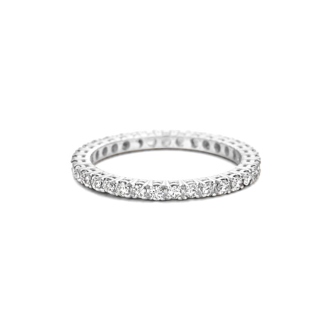 Just Diamond Tennis Ring Witte Diamant - Vol