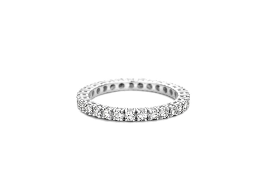 Just Diamond Ring White Diamond  Size 3 Full