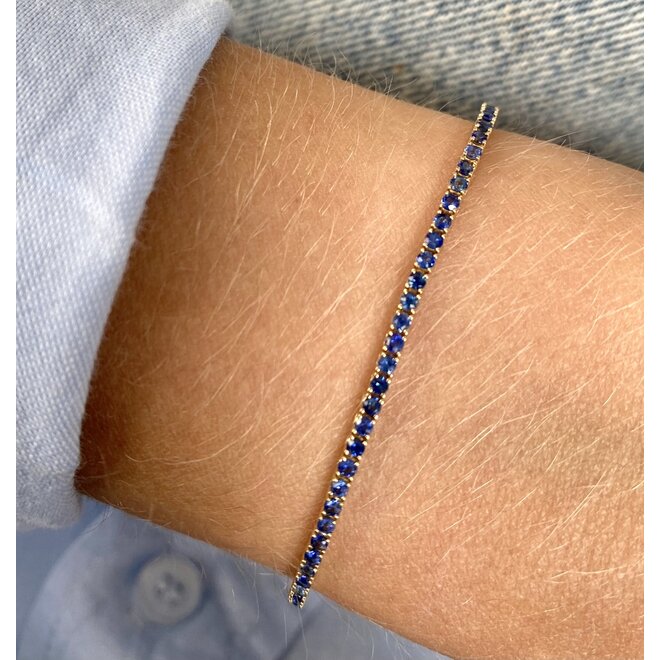 Just Diamond Tennis Armband Saffier