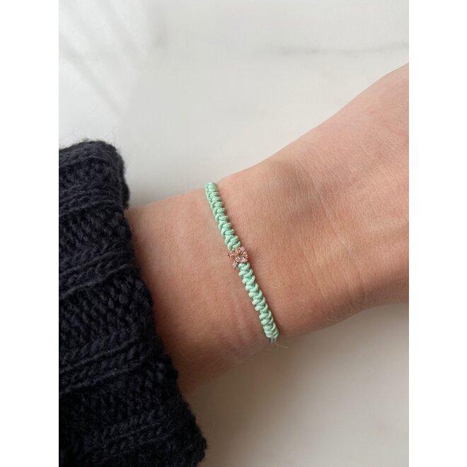 Franky's Treasure Letter Diamant Armband