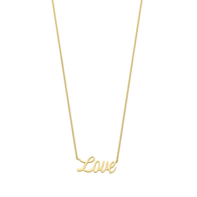 Signature Necklace 14K Gold