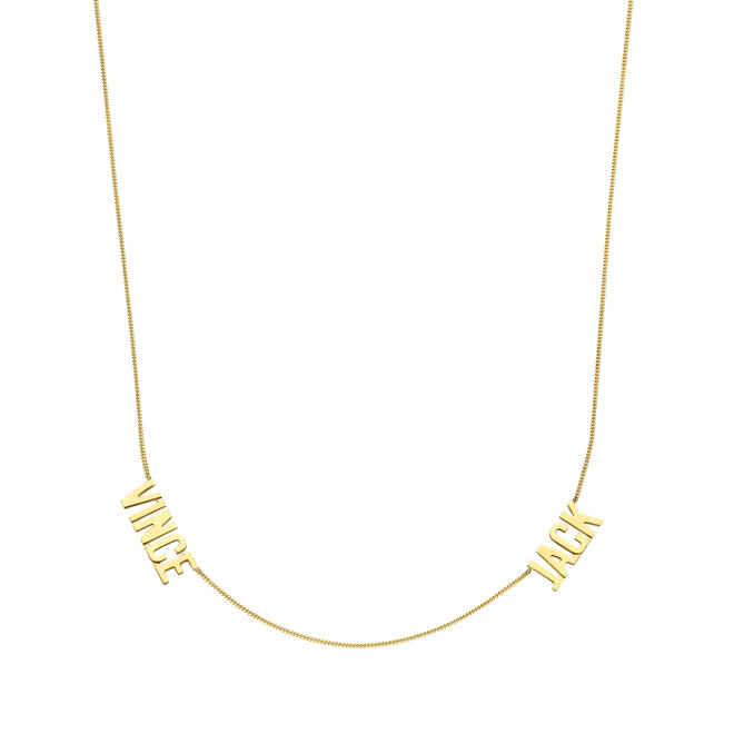 Signature Necklace 2 Names