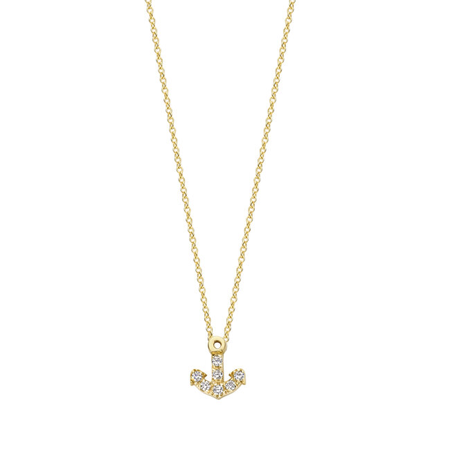 Franky's Treasure Anker Diamant Ketting