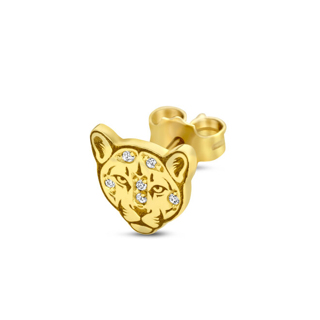 Franky's Treasure Panther Diamond Earring
