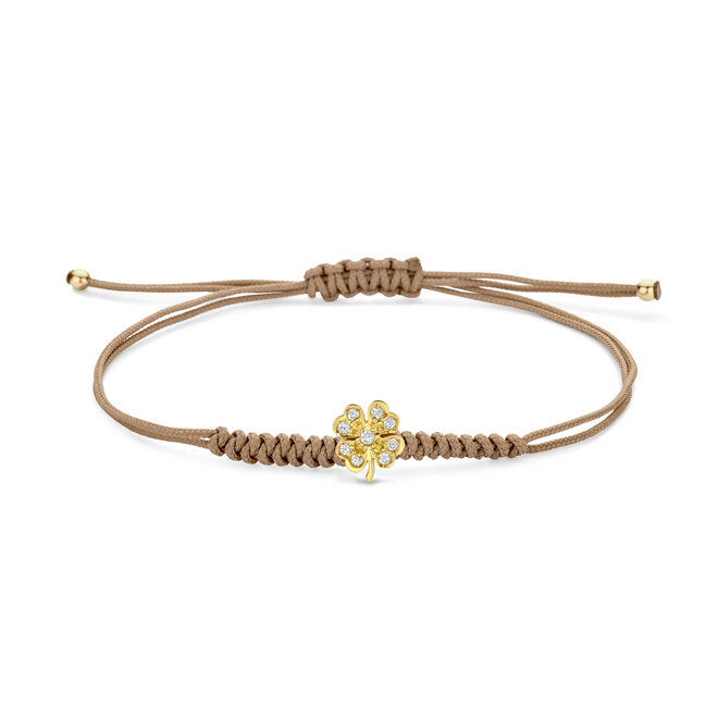 Franky's Treasure Klaver Diamant Armband