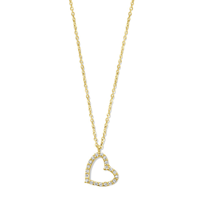 Just Diamond Heart Necklace - Big