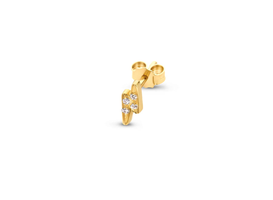 Franky's Treasure Thunder Diamond Earring