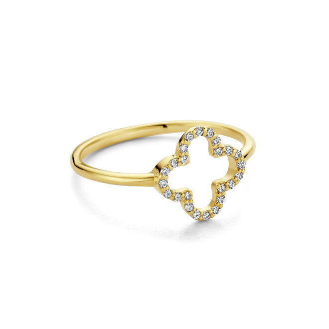 Iconic Lucky Clover Diamond Ring