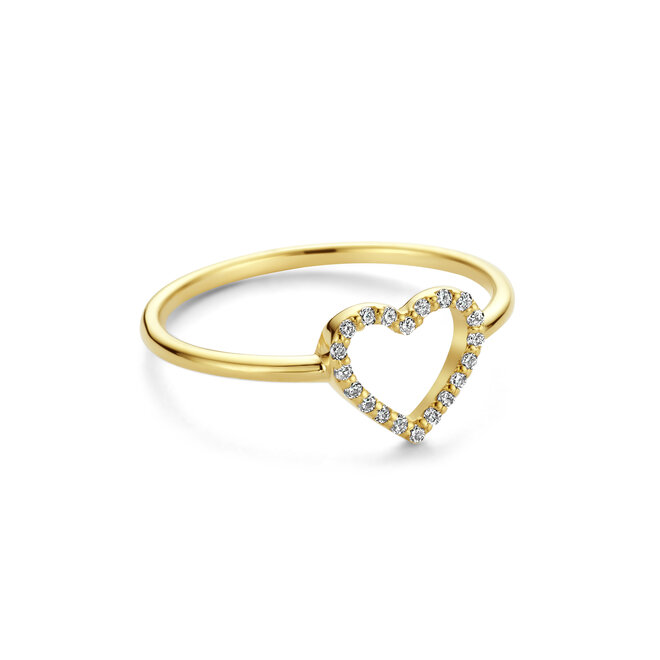 Iconic Heart Diamond Ring