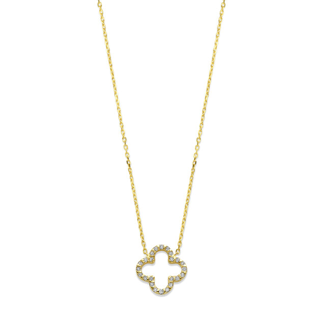 Iconic Lucky Clover Diamant Ketting