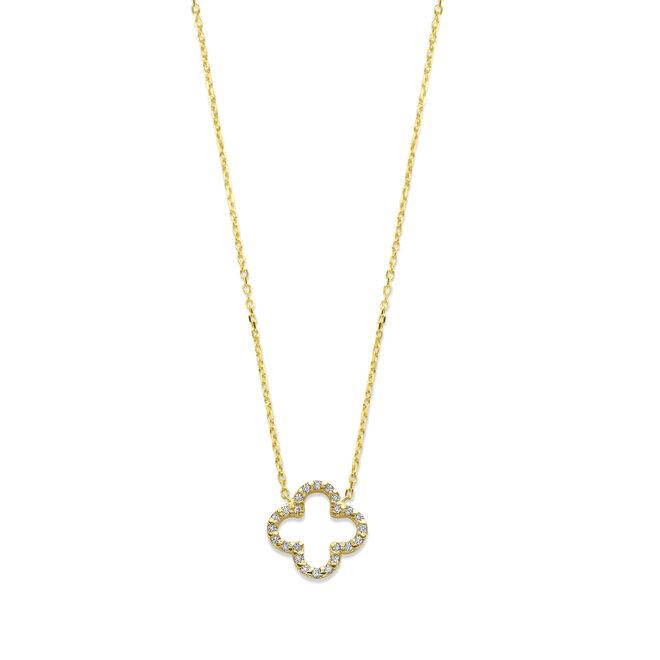 Iconic Lucky Clover Diamond Necklace