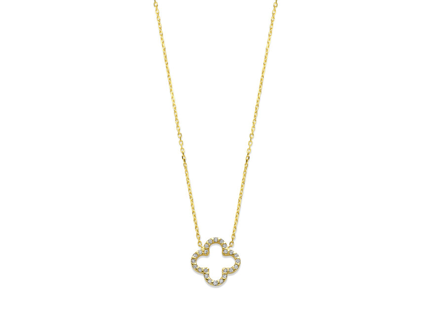 Iconic Lucky Clover Diamond Necklace