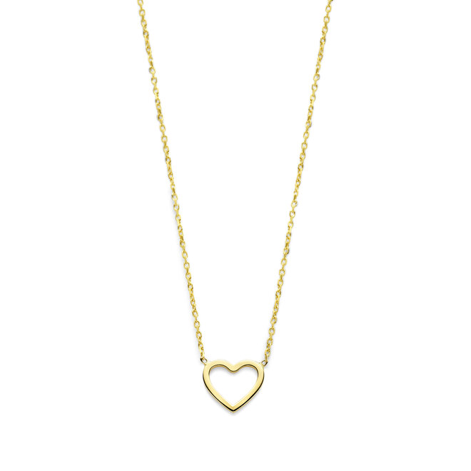 Iconic Heart Ketting 14K Goud
