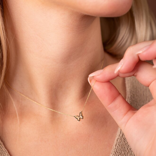 Ashes Necklace Butterfly Small