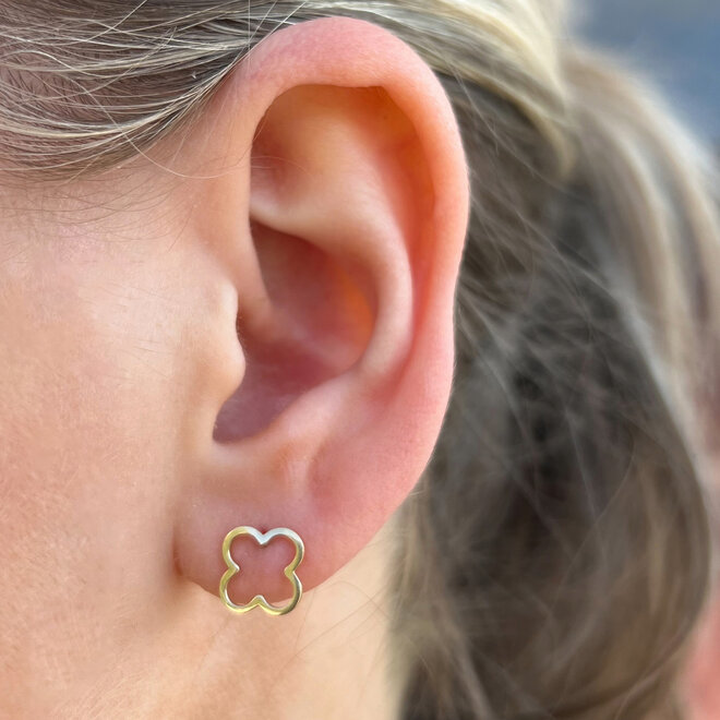 Iconic Lucky Clover Stud Earring