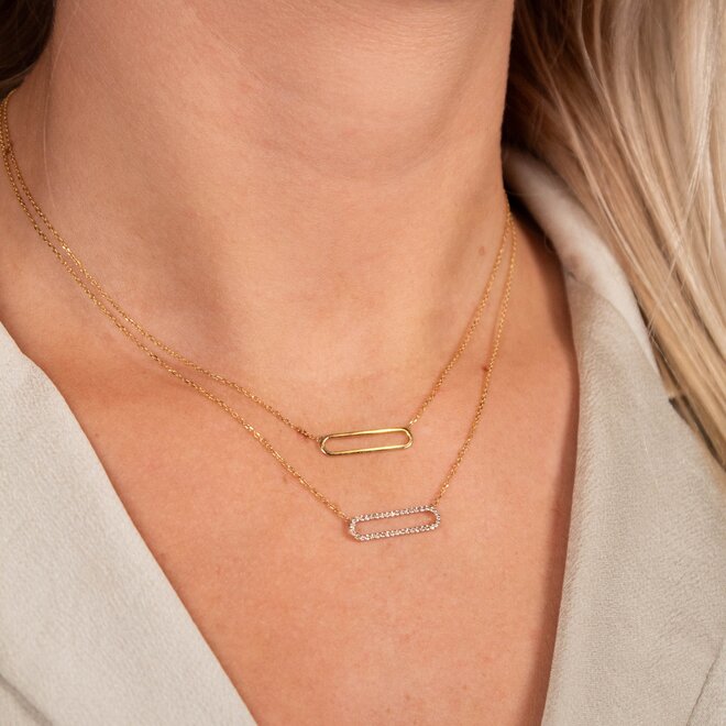 Iconic Link Diamond Necklace