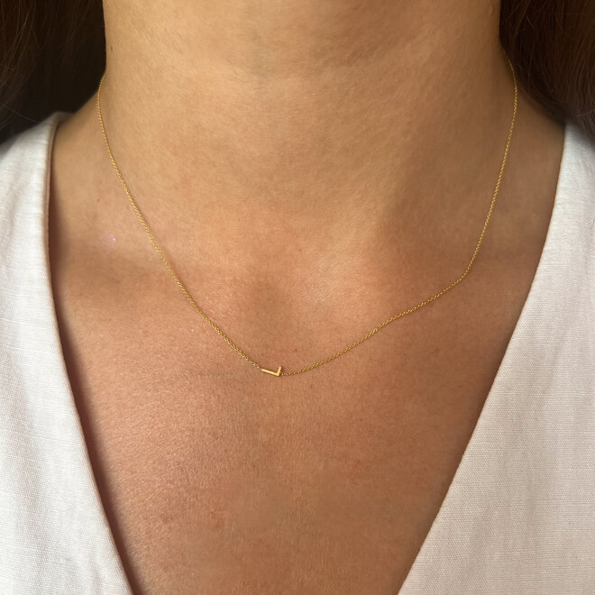 Love Letter Ketting - 3 Initialen